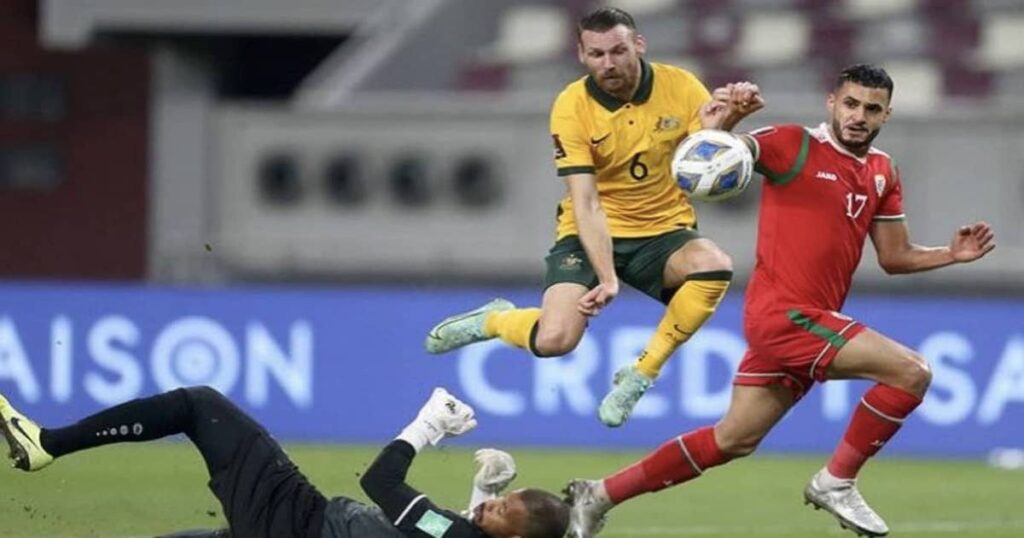 منتخب أستراليا ضد منتخب عمان في تصفيات مونديال 2022