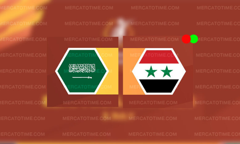 موعد مباراة السعودية وسوريا في كأس الديار العربية للشباب "غرب آسيا"