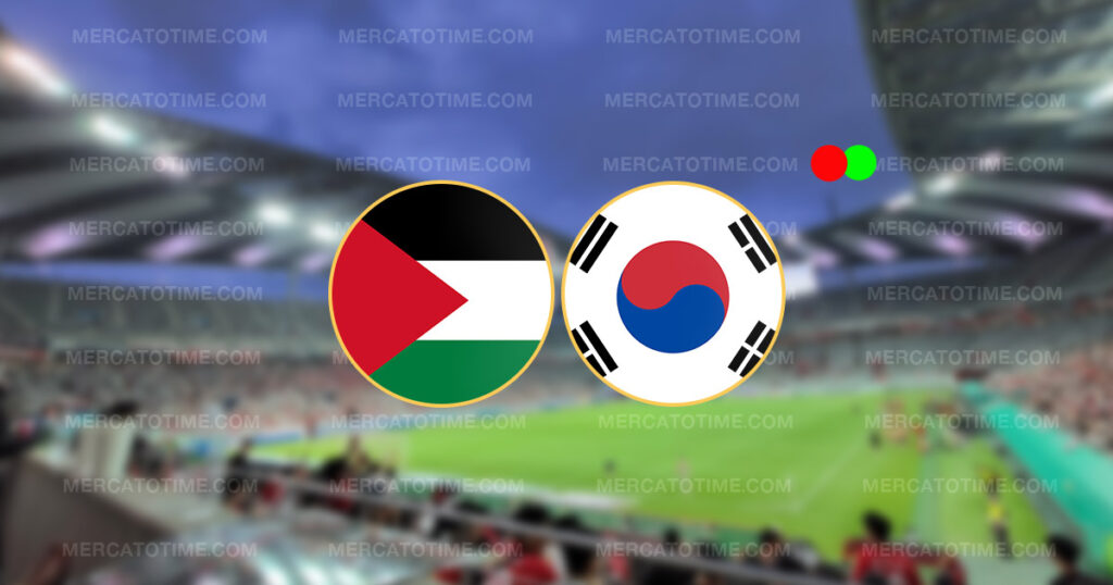 نتيجة مباراة فلسطين وكوريا الجنوبية في تصفيات كأس العالم 2026