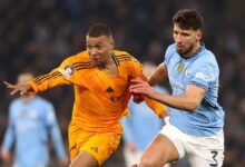 موعد مباراة ريال مدريد الإسباني ومانشستر سيتي الإنجليزي والقنوات الناقلة