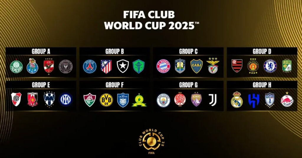 محدث | جدول ترتيب مجموعات كأس العالم للأندية "أميركا 2025"